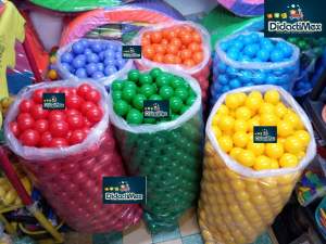 500 PELOTAS PARA ALBERCA DE COLORES 500 PELOTAS PARA ALBERCA DE COLORES