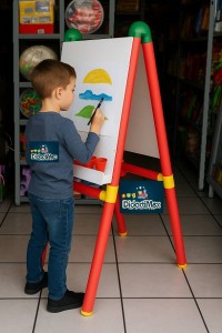 CABALLETE DOBLE CON GODETES CABALLETE DOBLE CON GODETES