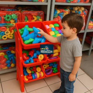 JUGUETERO ORGANIZADOR CON 6 CHAROLAS CON MATERIAL DIDACTICO JUGUETERO ORGANIZADOR CON 6 CHAROLAS CON MATERIAL DIDACTICO