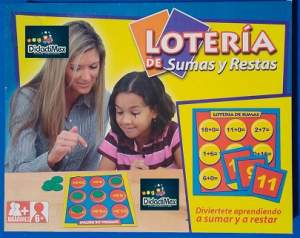 LOTERIA DE SUMAS Y RESTAS LOTERIA DE SUMAS Y RESTAS