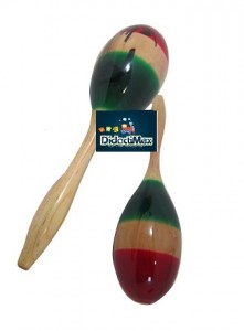 MARACAS DE MADERA MEDIANAS